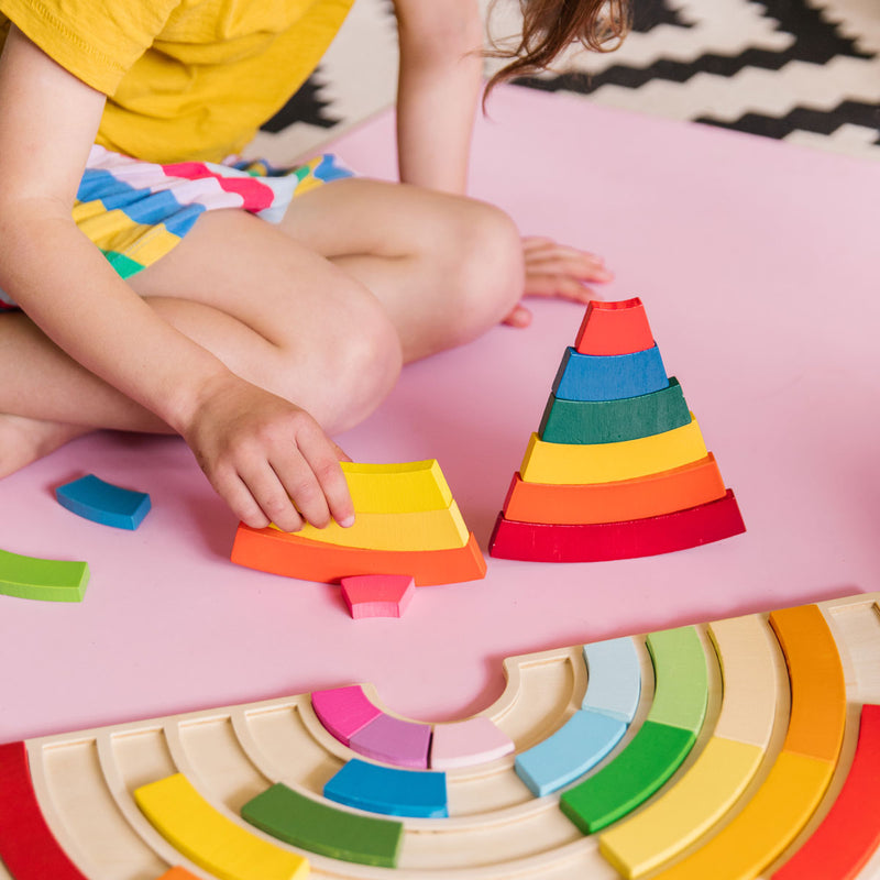 Building Rainbows Puzzle Board