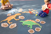 Chasing Dinosaurs Hand & Footprints