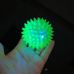Spikey Flashing Ball
