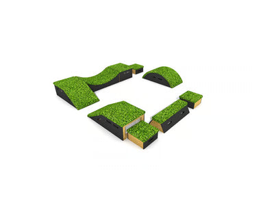 Get Set, Go! Playground Blocks - The Pennine Set, Learning SPACE