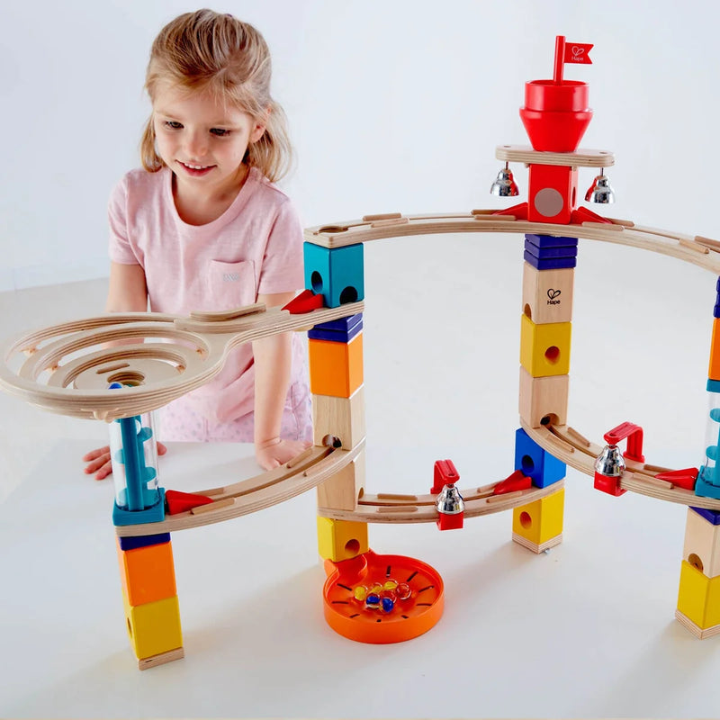 Quadrilla Castle Escape Set - Wooden Marble Run