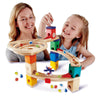 Race To The Finish Quadrilla Wooden Marble Run