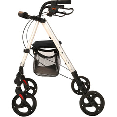 MobiQuip Aluminium Rollator, Including VAT Silver Learning SPACE