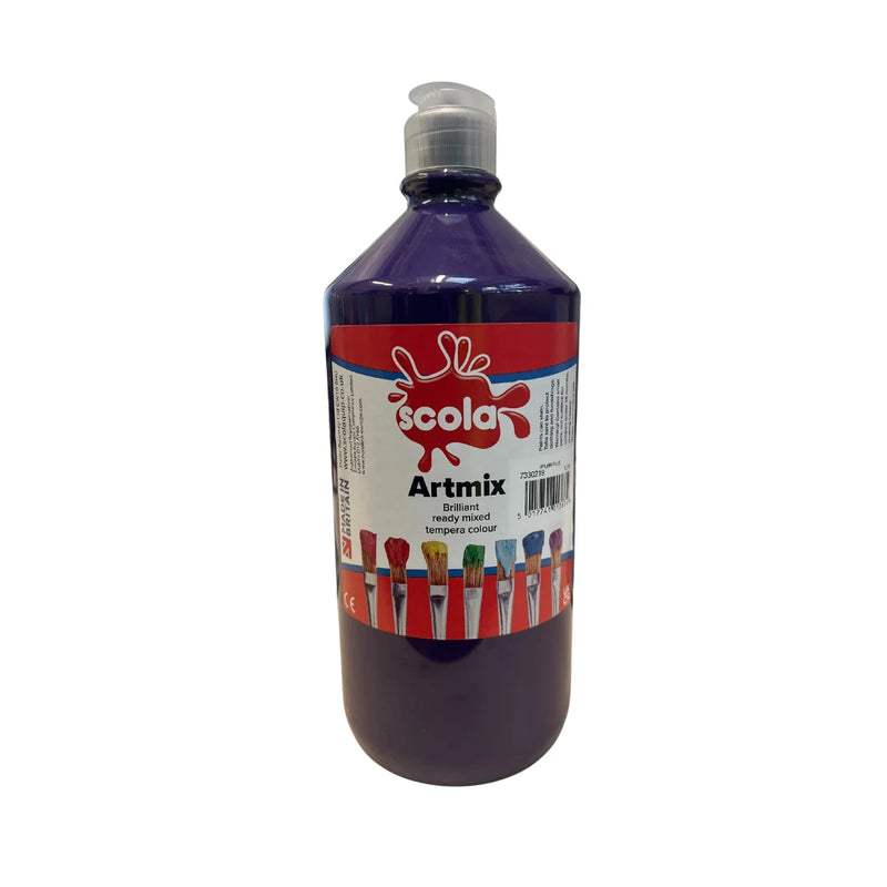 SCOLA Readymix Washable Liquid Poster Paint 1L