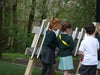 Freestanding Chimes Playground Musical Instrument, Learning SPACE