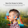myFirst Headphones AirWaves – Safe Air Conduction Headphones for Kids, Learning SPACE