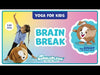 Yoga Ball Buddy with BubblePlush™ – Puppy or Penguin