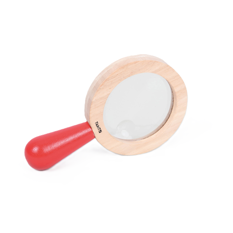Wooden Hand Magnifier Lens