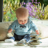 Sensory Reflective Silver Buttons - Pk7