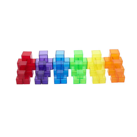 Translucent Cube Set - Pk54