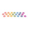 Rainbow Wooden Semispheres - Pk21, Learning SPACE