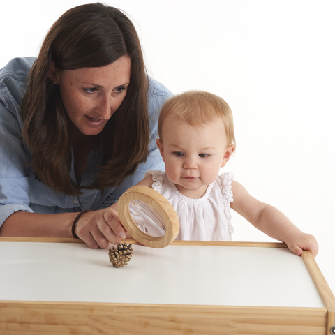 Wooden Hand Magnifier Lens
