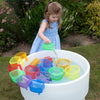 Translucent Colour Jug Set - Pk6, Activity Toys Learning SPACE