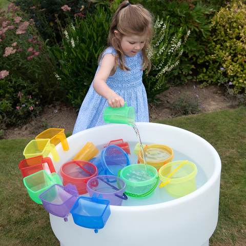 Translucent Colour Jug Set - Pk6