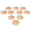 Natural Wooden Discs - Pk10, Learning SPACE