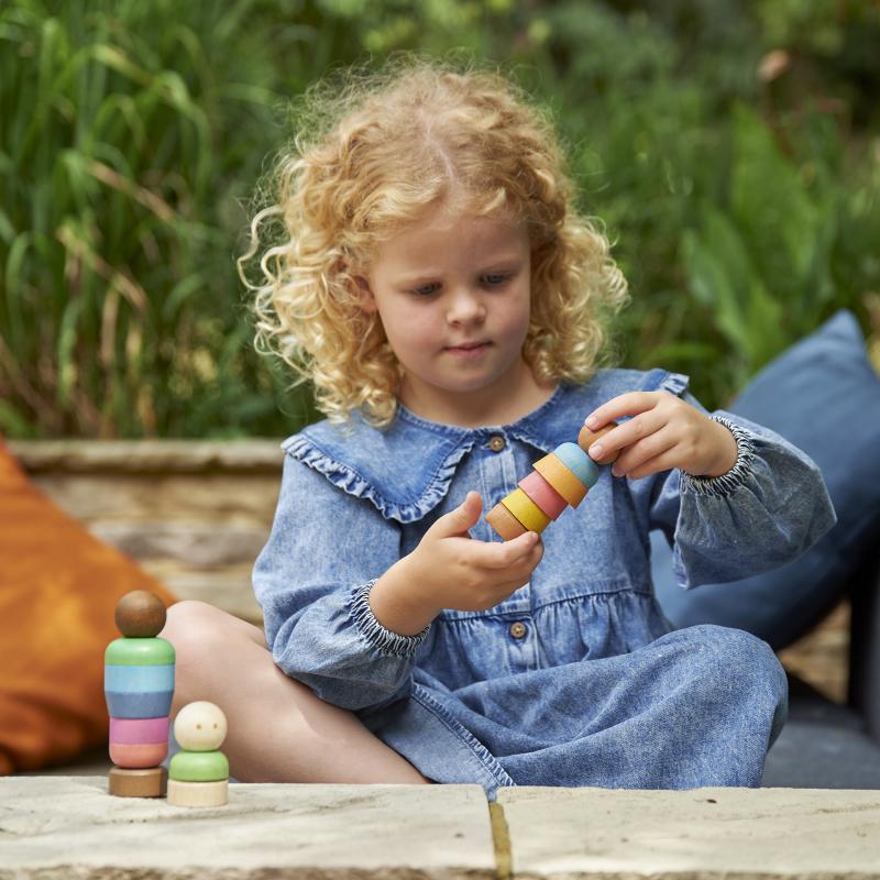 Rainbow Community People - Pk5 / 25 pieces, Learning SPACE