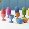 Rainbow Wooden Eggs, Learning SPACE