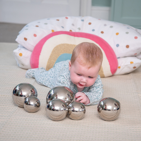 Sensory Reflective Sound Balls - Pk7
