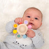 Silisoft Pop Teether (Rainbow), Pacifiers, Teethers & Teething Relief Learning SPACE