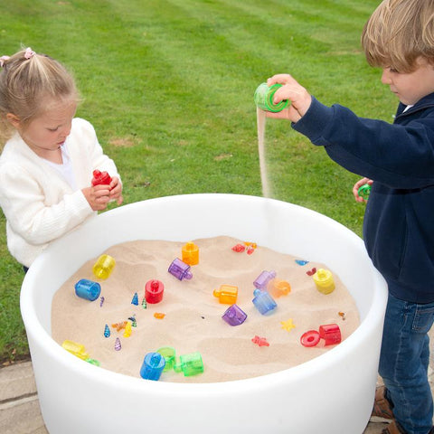 Translucent Colour Stackable Pot Set - Pk18, Learning SPACE