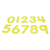 Silishapes® Trace Numbers Yellow - Pack of 10, Maths Toys Learning SPACE