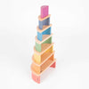 Wooden Rainbow Stacking Arches - Great For Montessori And Nurture Rooms, Learning SPACE