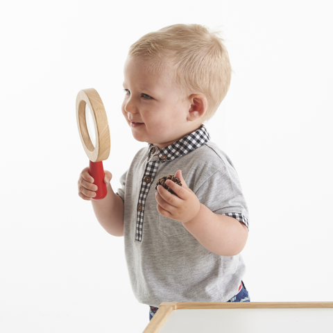 Wooden Hand Magnifier Lens