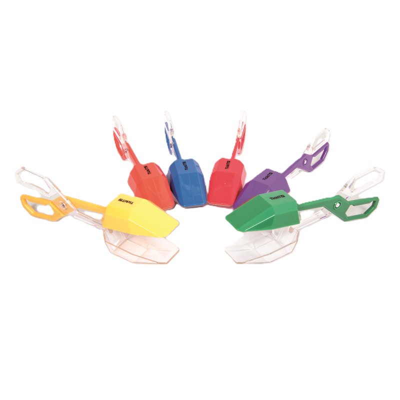 Rainbow Tongs - Pk6