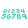 Silishapes® Dot Numbers Green - Pack of 10, School & Educational Supplies Learning SPACE