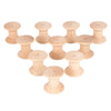Natural Wooden Spools – Pack of 10, Learning SPACE