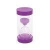 Colourbright Sand Timers-Sand Timers & Timers,TickiT,Visual Sensory Toys-15 Min. Purple-92121-Learning SPACE