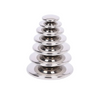 Sensory Reflective Silver Buttons - Pk7