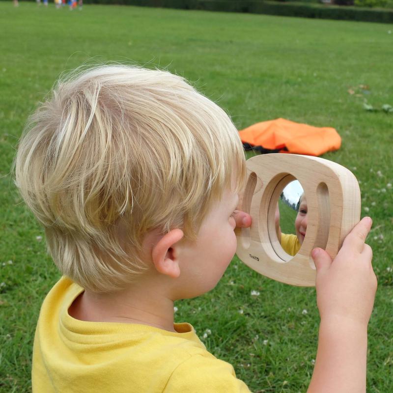 Easy Hold Double-Sided Convex/ Concave Mirror, Learning SPACE