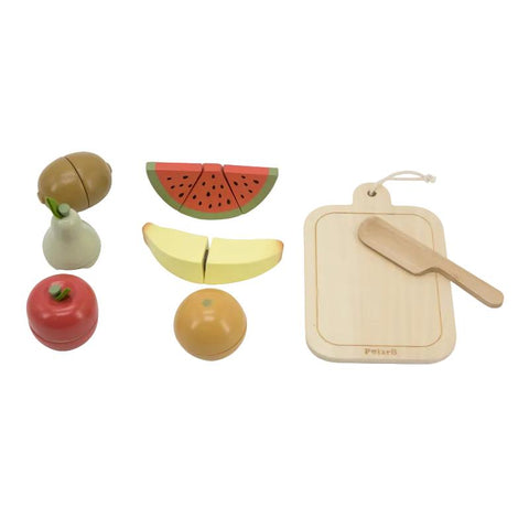Cutting Fruit Wooden Set-Kitchens & Shops & School,Play Food,Play Kitchen Accessories,Role Play-Learning SPACE