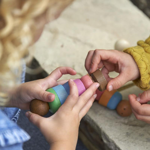 Rainbow Community People - Pk5 / 25 pieces, Learning SPACE