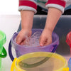 Translucent Colour Bucket Set - Pk6, Pool, Water & Sand Toys Learning SPACE