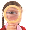 Wooden Hand Magnifier Lens
