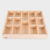 Wooden Sorting Tray - 14 Way, Learning SPACE