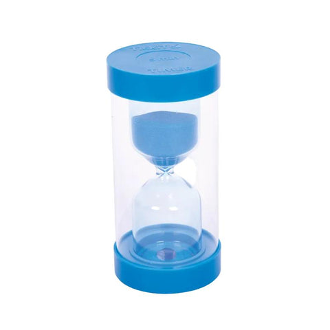 Colourbright Sand Timers-Sand Timers & Timers,TickiT,Visual Sensory Toys-5 Min. Blue-92117-Learning SPACE
