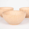 Natural Wooden Bowls (92 mm) – Pack of 3, Learning SPACE