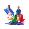 Rainbow Habutae Fabric, Learning SPACE
