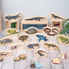 Wooden Reptile & Amphibian Blocks, Learning SPACE