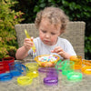 Translucent Colour Tweezers - Pk12, Learning SPACE