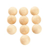 Natural Wooden Balls (50 mm) – Pack of 10, Learning SPACE