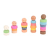 Rainbow Community People - Pk5 / 25 pieces, Learning SPACE