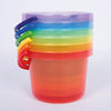 Translucent Colour Bucket Set - Pk6, Pool, Water & Sand Toys Learning SPACE