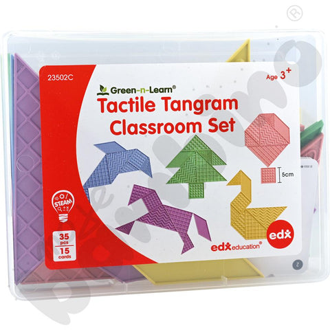 Green-n-Learn Sensory Tangram Classroom Set