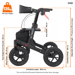 MobiQuip All Terrain Rollator, Learning SPACE