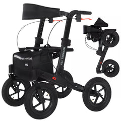 MobiQuip All Terrain Rollator, Including VAT Black Learning SPACE