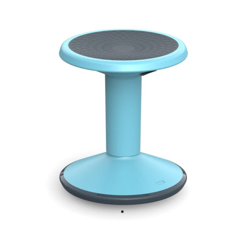 Height Adjustable Wobble Stool, Light Blue Learning SPACE